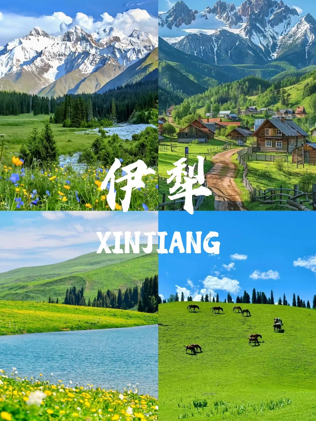 🌿新疆伊犁｜夏日天花板级8大仙境✨_1_ther的旅行日记_来自tour520旅游攻略